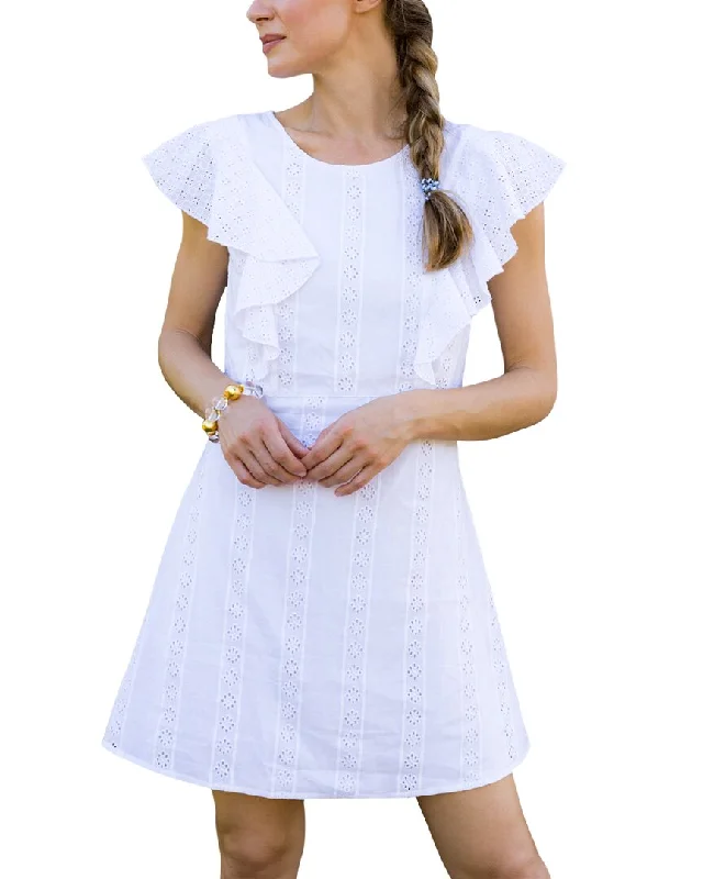 Cabana Life Eyelet Ruffle Dress