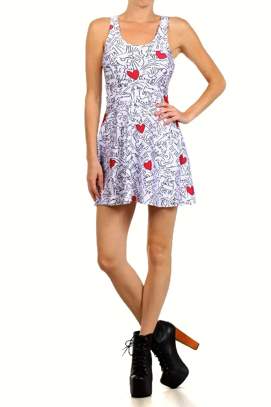 Animal Sex Parody Skater Dress
