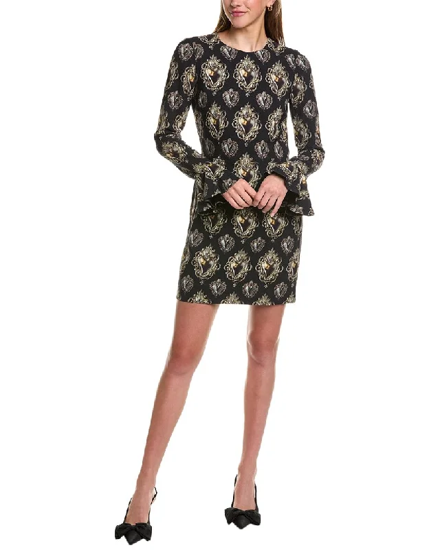 Dolce & Gabbana Silk-Blend Sheath Dress