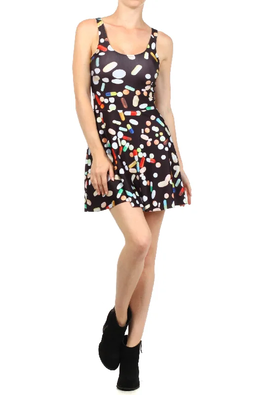 Chill Pill Skater Dress