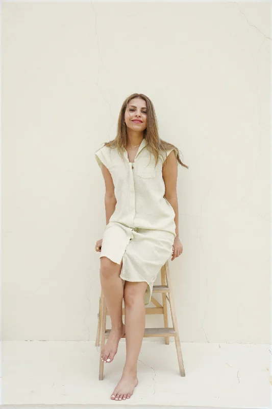 LEA KHADI DRESS
