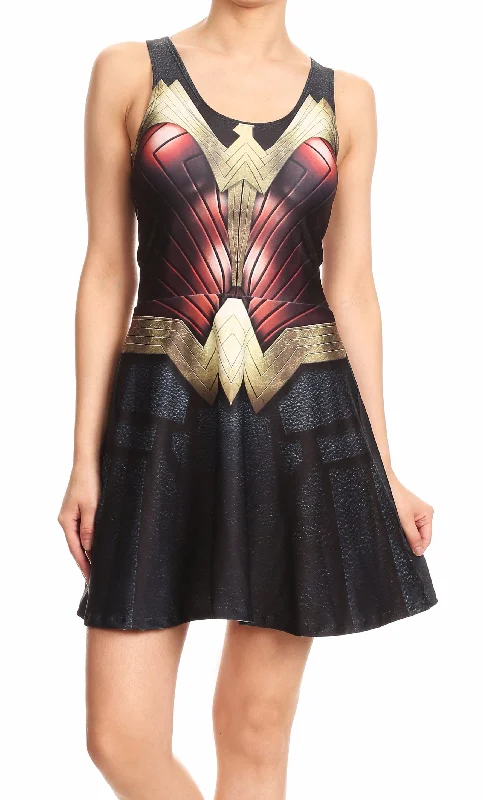 Wondie Warrior Skater Dress