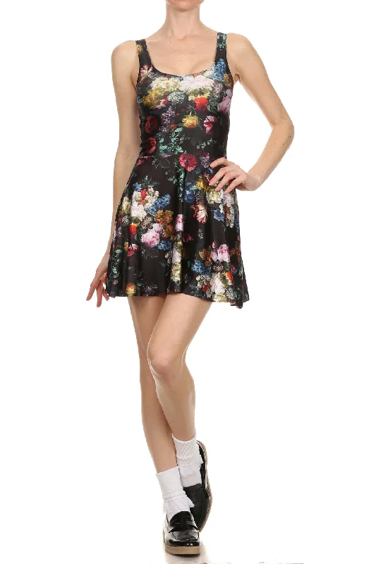 Brussel Floral Skater Dress