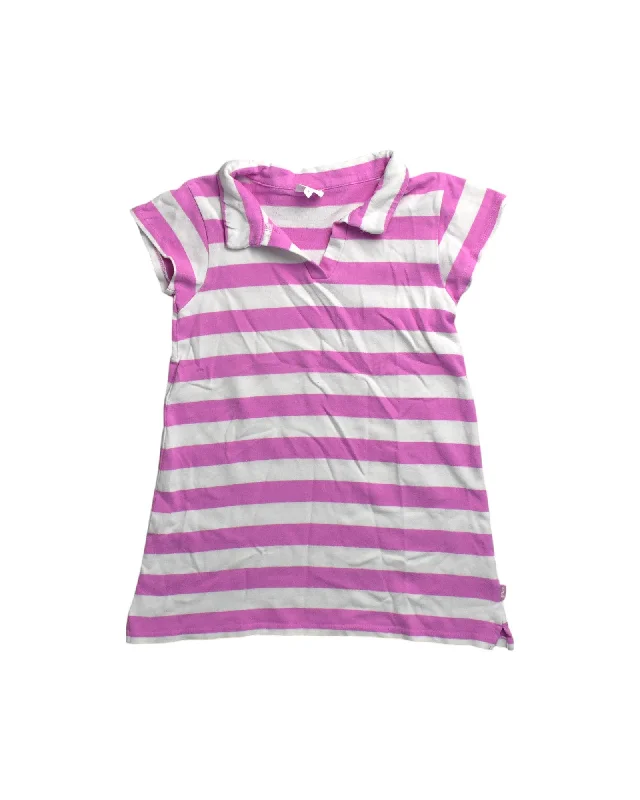 Seed Striped Polo Dress 8Y