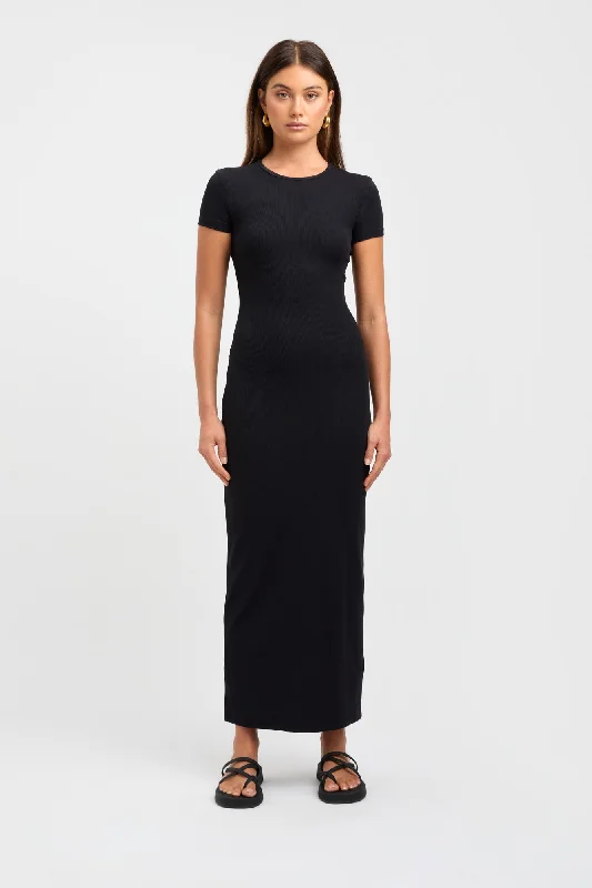 Lani Midi Dress Elegant Velvet Midi Dress