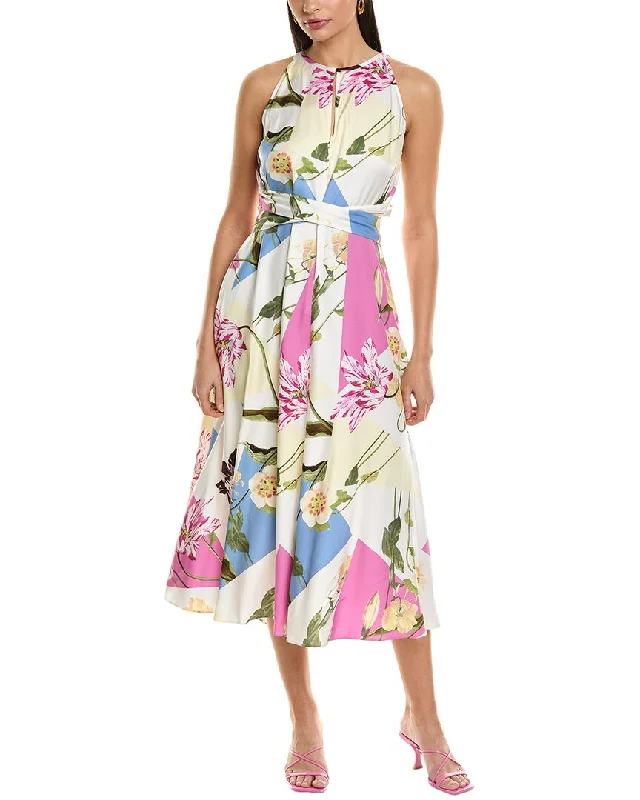 Ted Baker Halter Neck Midi Dress Trendy Shift Midi Dress