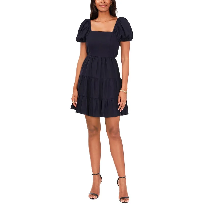 CeCe Womens Linen Short Mini Dress Trendy Camisole Mini Dress