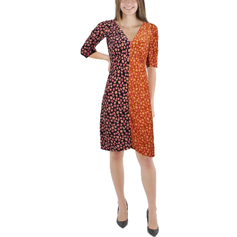 French Connection Womens Daisy Petals Mix Floral Print Short Mini Dress Classic Striped Mini Dress French Connection Womens Daisy Petals Mix Floral Print Short Mini Dress Classic Striped Mini Dress