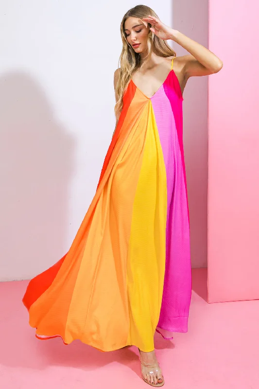 REMEMBER THAT TIME WOVEN MAXI DRESS Stylish One-Shoulder Maxi Dress