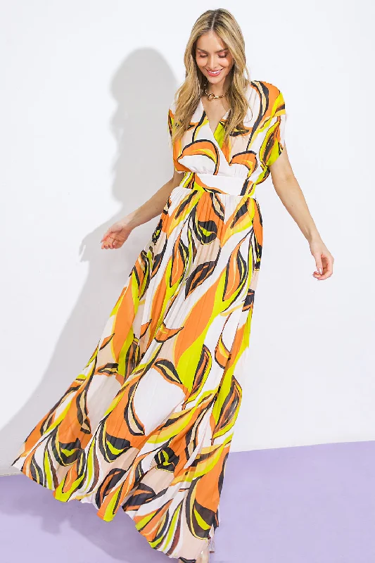 SET YOURSELF FREE WOVEN MAXI DRESS Comfortable Casual Maxi Dress