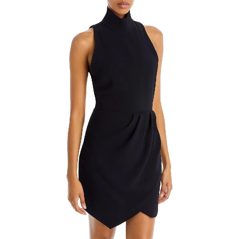 IRO Womens Mini Sleeveless Mini Dress Comfortable Polka Dot Mini Dress