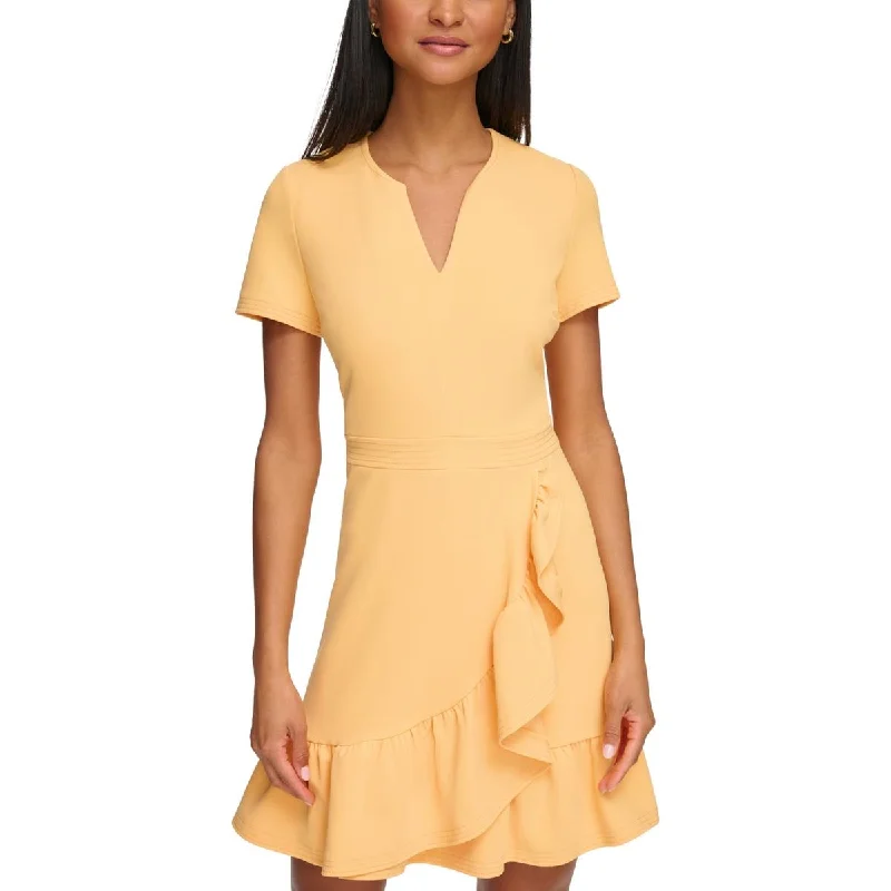 Karl Lagerfeld Paris Womens Party Short Mini Dress Fashionable Polka Dot Mini Dress