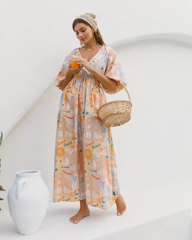 Layla Maxi Dress | Al Mare Fashionable Layered Maxi Dress