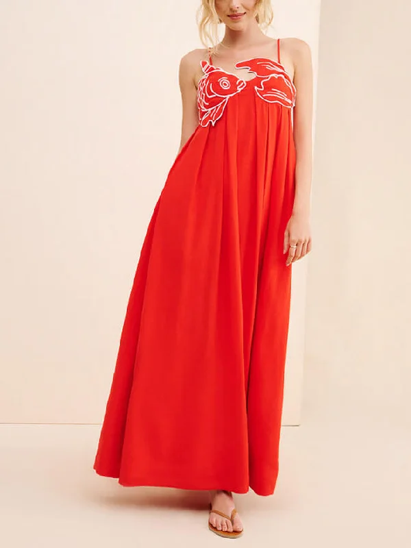 Exquisite Unique Fish-Shaped Charming Top Suspender Midi Dress Classic Black Midi Dress Exquisite Unique Fish-Shaped Charming Top Suspender Midi Dress Classic Black Midi Dress