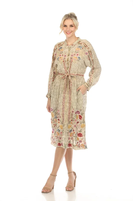Johnny Was Biya Fairlie Belted Silk Midi Dress Boho Chic B37923A6 Cozy Ribbed Knit Midi Dress Johnny Was Biya Fairlie Belted Silk Midi Dress Boho Chic B37923A6 Cozy Ribbed Knit Midi Dress
