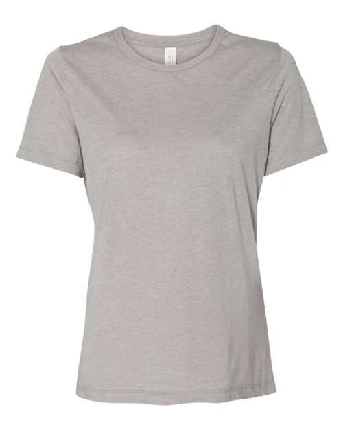 BELLA + CANVAS Women’s Relaxed Fit Triblend Tee Mesh Canvas Denim