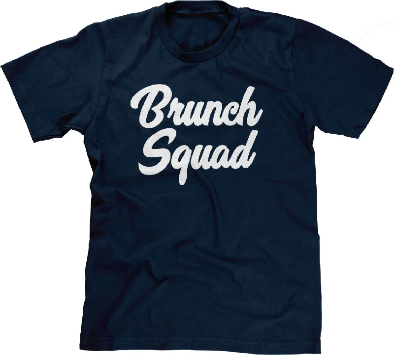 Brunch Squad T-Shirt Houndstooth Herringbone Solid