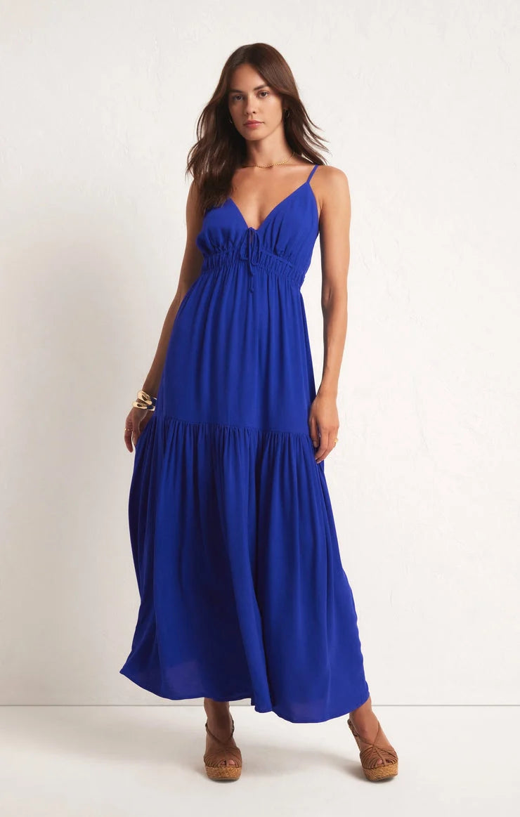 Libson Maxi Dress Trendy Maxi Dress with Belt