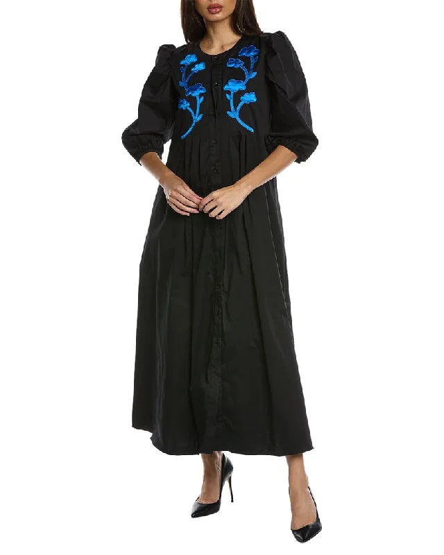 Cynthia Rowley Annabelle Maxi Dress Trendy Maxi Dress with Lace