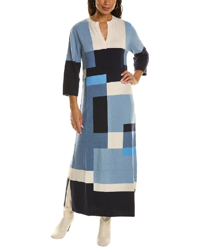 Frances Valentine Colorblocked Wool-Blend Maxi Dress Fashionable High-Waist Maxi Dress Frances Valentine Colorblocked Wool-Blend Maxi Dress Fashionable High-Waist Maxi Dress