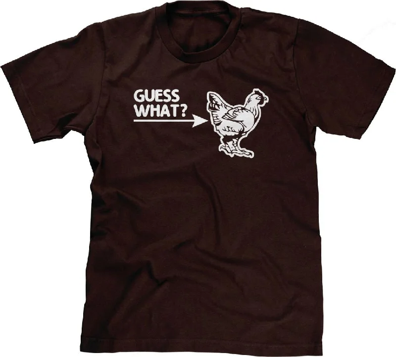 Guess What? (Chicken Butt) T-Shirt Polka Dot Checkered Tartan