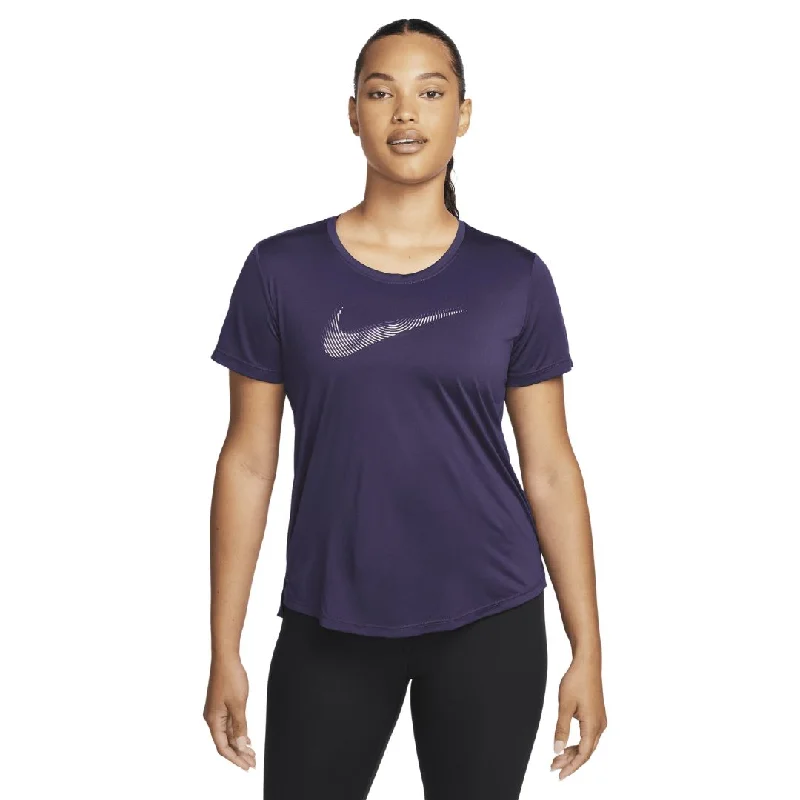 Dri-Fit Swoosh Running T-Shirt Mesh Blend Leather Blend Suede Blend