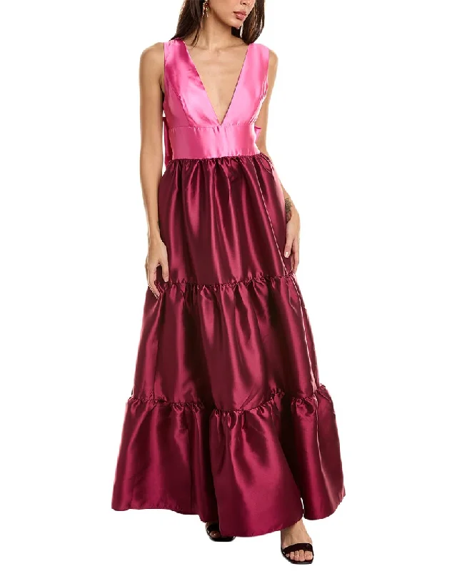 Hutch Harlo Maxi Dress Stylish Maxi Dress with Frills