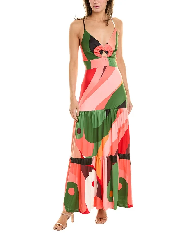 Hutch Laydan Maxi Dress Trendy Floral Print Maxi Dress