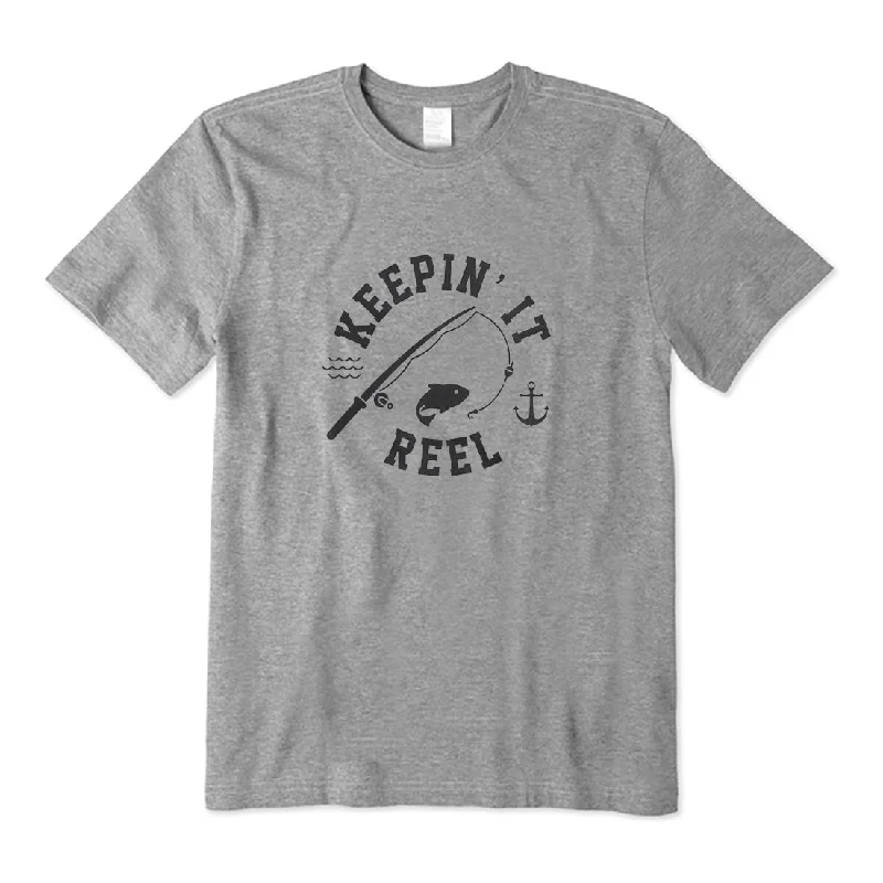 Keepin' It Real T-Shirt Houndstooth Herringbone Solid