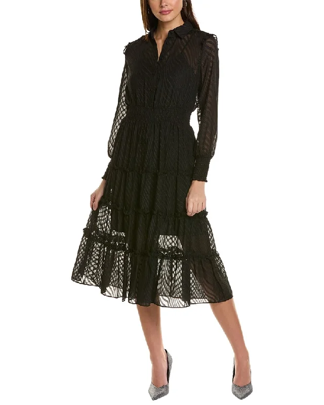 Nanette Nanette Lepore Maxi Dress Fashionable Asymmetrical Maxi Dress