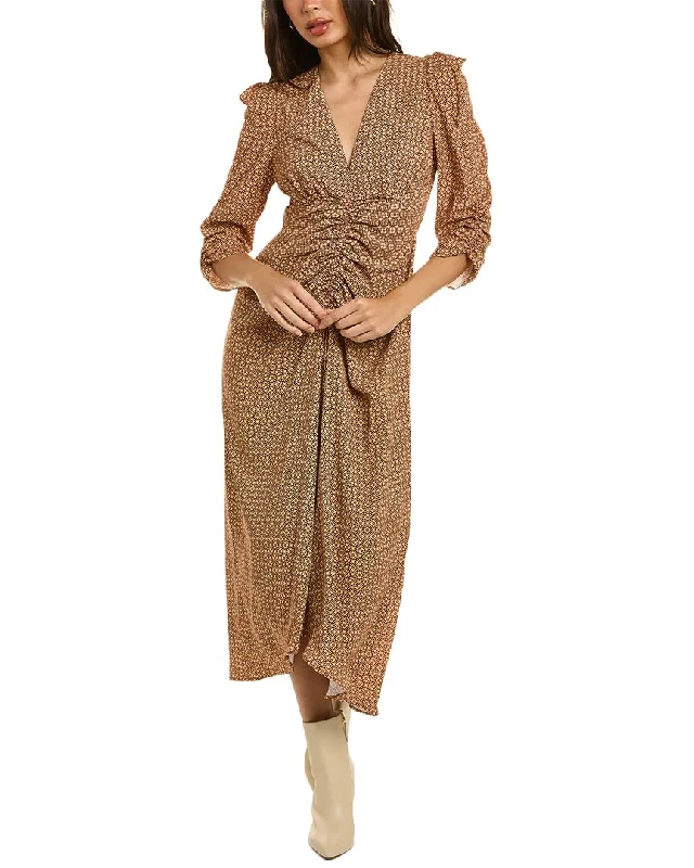 O.P.T. Dyana Maxi Dress Elegant Maxi Dress with Ruffles