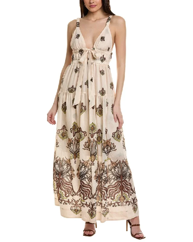 Sabina Musayev Perdita Maxi Dress Trendy Satin Maxi Dress