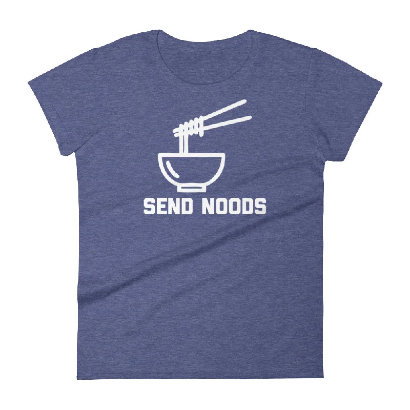 Send Noods T-Shirt (Womens) Iron Safe Non-Iron Wrinkle Free