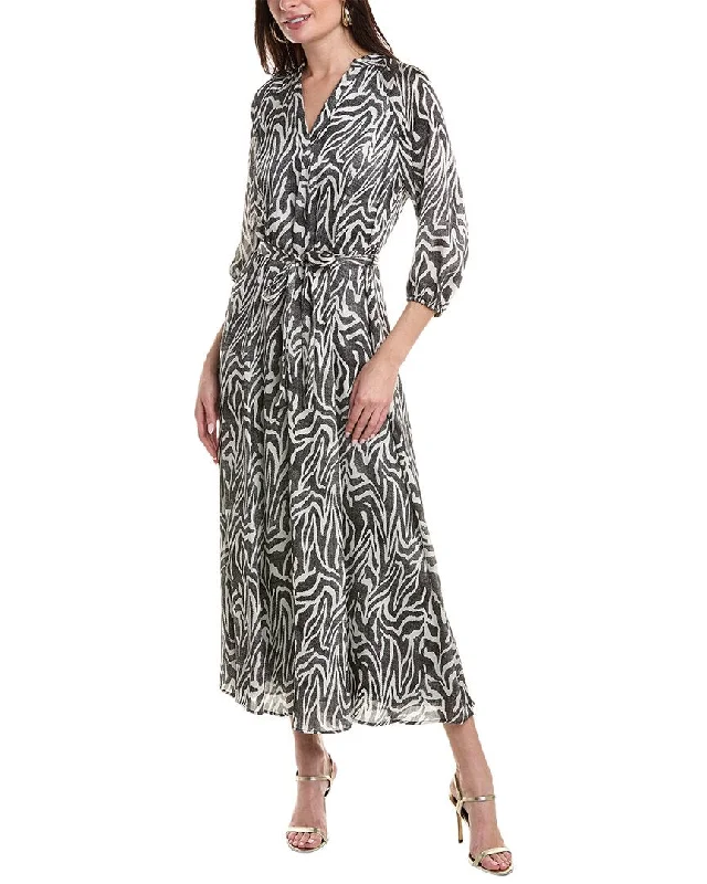 Vince Camuto Belted Maxi Dress Cozy Open-Back Maxi Dress