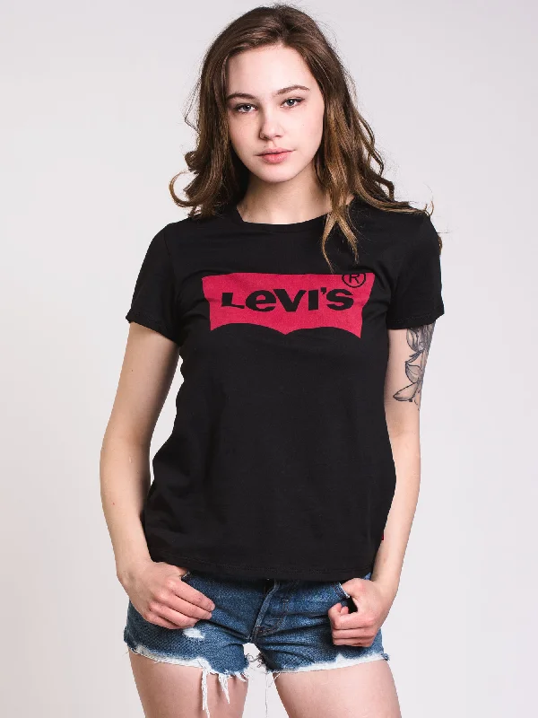 LEVIS BATWING PERFECT T-SHIRT  - CLEARANCE Real Fur Shearling Chenille