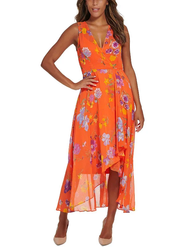 Womens Chiffon Long Maxi Dress Comfortable T-Shirt Maxi Dress