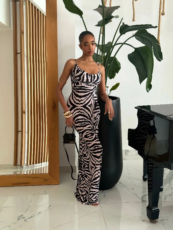 ZANZIBAR MAXI DRESS Comfortable Cotton Maxi Dress