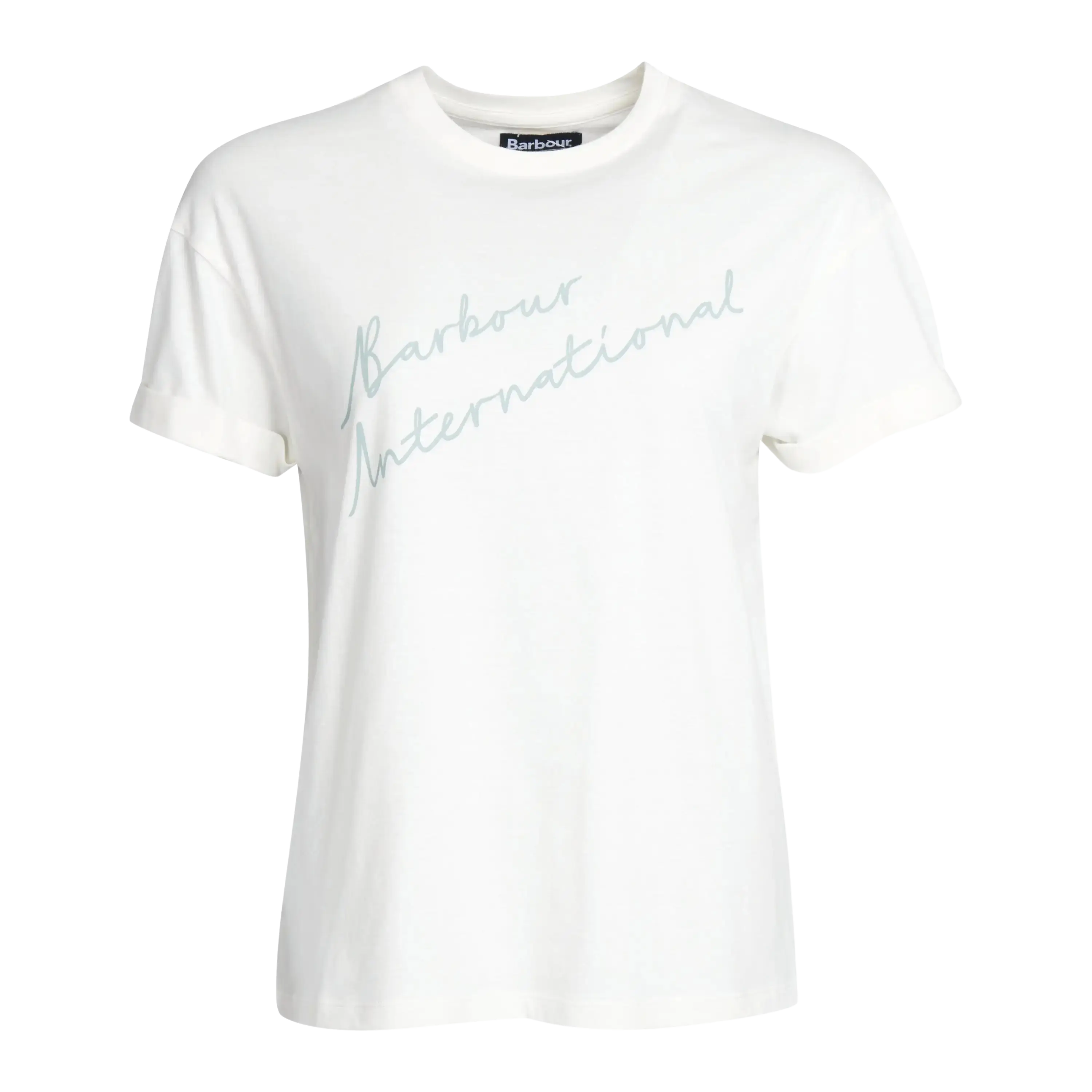 Barbour International Nola Tee Houndstooth Herringbone Solid