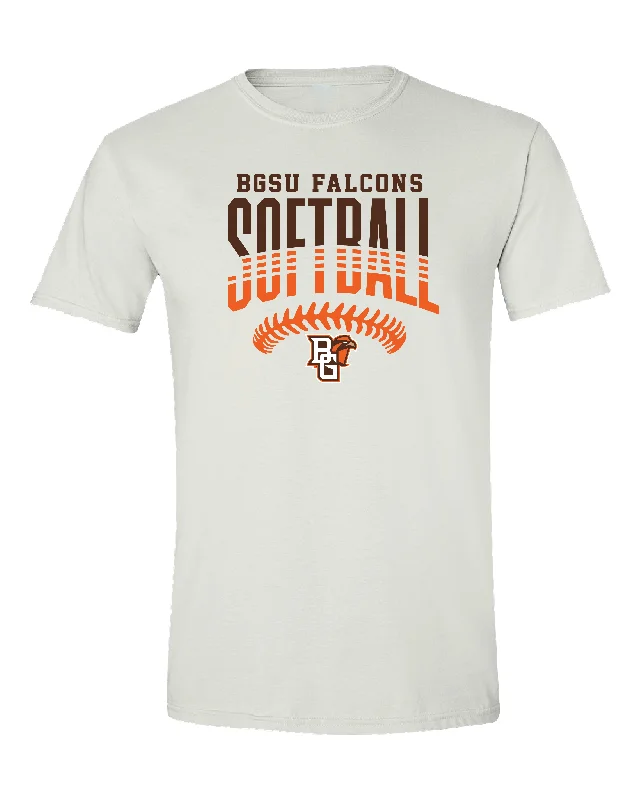 Bowling Green Softball Unisex T-shirt Boxy Fit Fitted Loose
