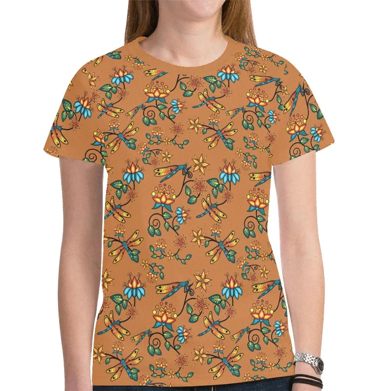 Dragon Lily Sierra T-shirt for Women Cozy Warm Stylish
