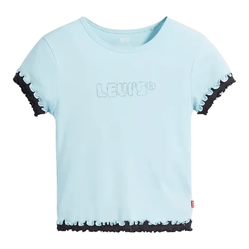 Levi's Graphic Rave Short Sleeve T-Shirt V-Neck T-Shirt Long Sleeve Cotton