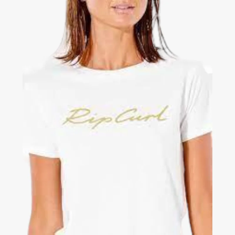 Ripcurl Womens Script Standard Short Sleeve Tee Scour Lace Blend Ribbed Blend Corduroy Blend Ripcurl Womens Script Standard Short Sleeve Tee Scour Lace Blend Ribbed Blend Corduroy Blend