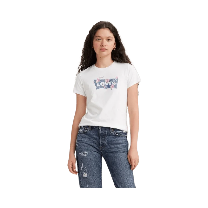 Levi's The Perfect Tee Striped Floral Plaid