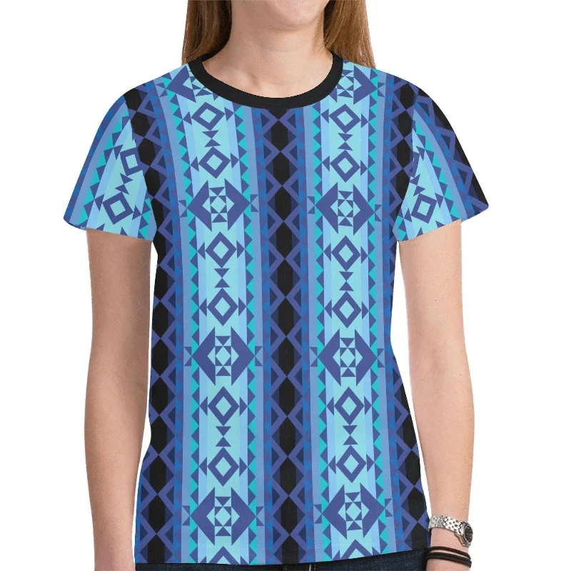 Tipi T-shirt for Women Wool Fabric Cashmere Fabric Tweed Fabric