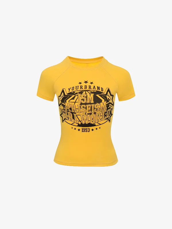 KG ISM Star T-Shirt Welt Pockets Slit Pockets Flap Pockets