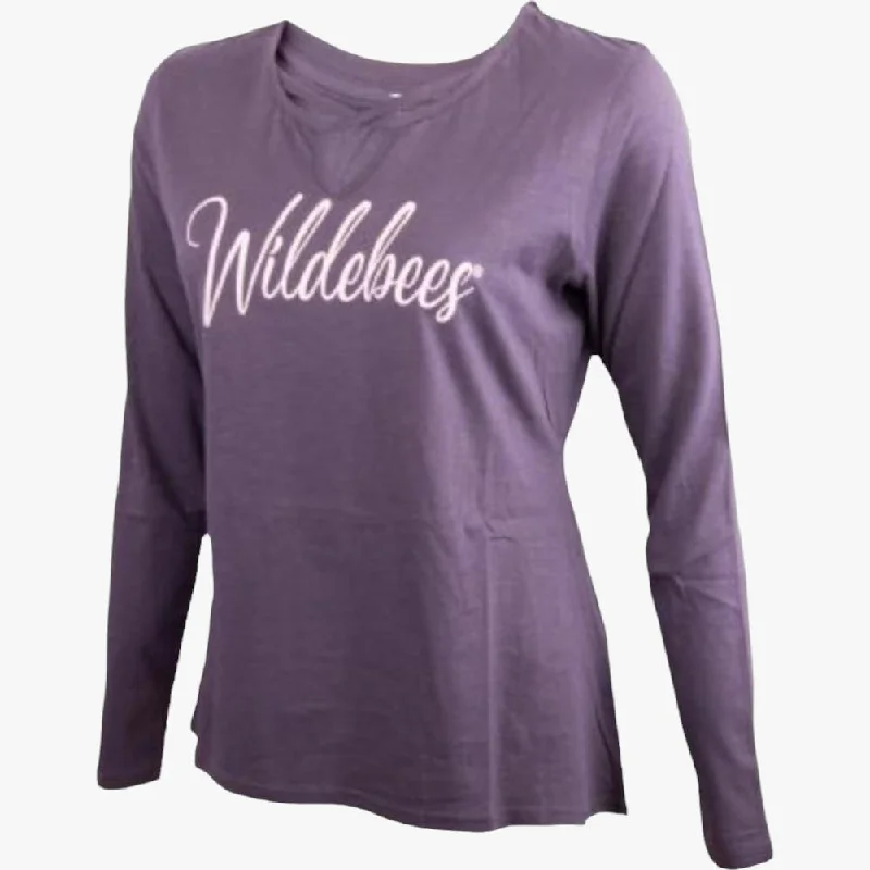 Wildebees Womens Cross Neck Hi Lo Slub Swing Tee Graphite Welt Pockets Slit Pockets Flap Pockets Wildebees Womens Cross Neck Hi Lo Slub Swing Tee Graphite Welt Pockets Slit Pockets Flap Pockets