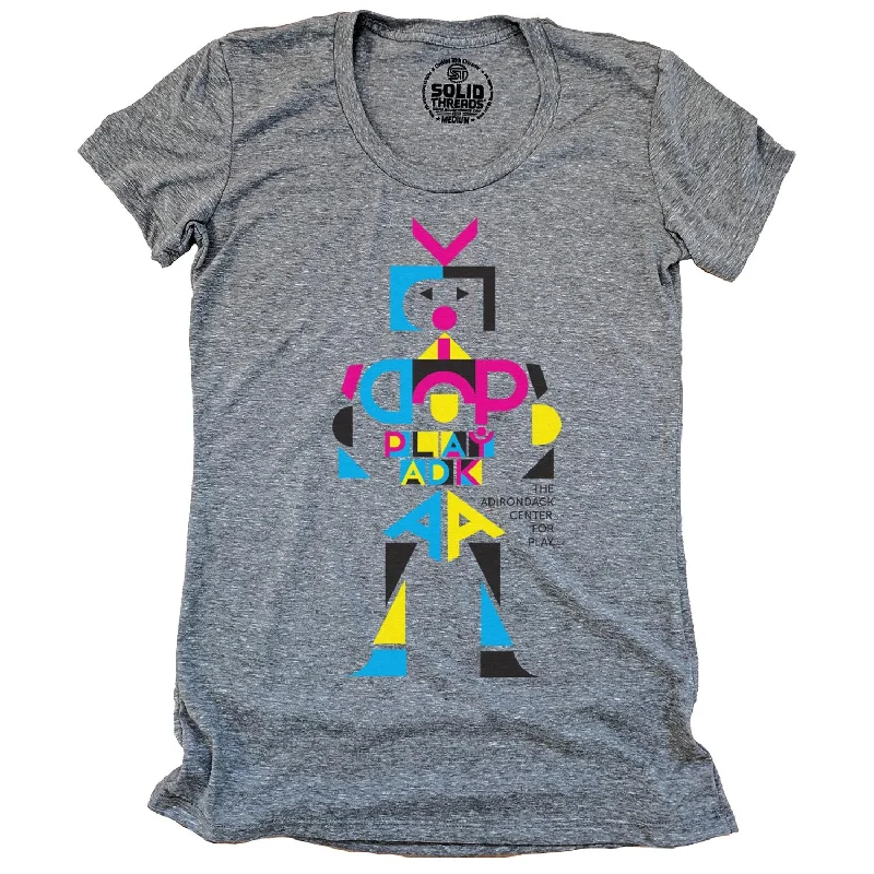 Women's Play ADK Robot T-shirt Elegant Classic Vintage
