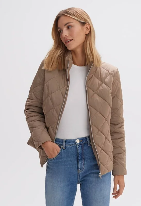 Holisha Quilted Jacket Insulated Jacket Fitted Jacket Loose Jacket