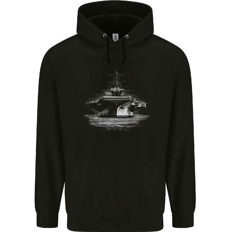 Aircraft Carrier Royal Navy Ship Sailor Mens 80% Cotton Hoodie Hoodie with Pocket Utility Practical Aircraft Carrier Royal Navy Ship Sailor Mens 80% Cotton Hoodie Hoodie with Pocket Utility Practical