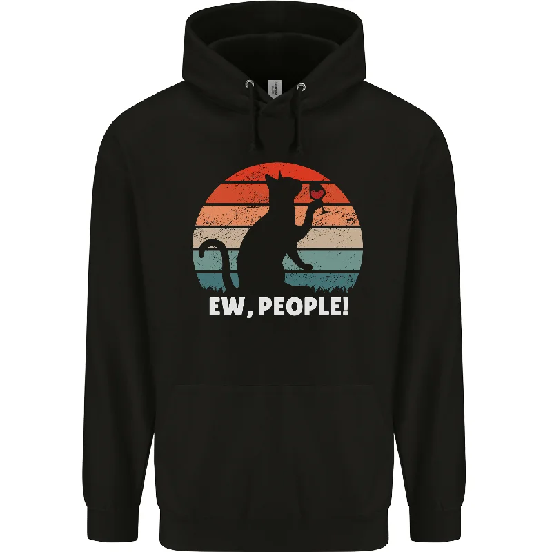 Alcohol Drinking Cat Ew People Mens 80% Cotton Hoodie Hoodie with Relaxed Fit Easy Casual Alcohol Drinking Cat Ew People Mens 80% Cotton Hoodie Hoodie with Relaxed Fit Easy Casual